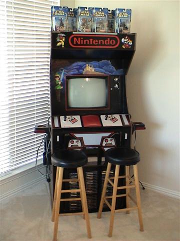 Nintendo Arcade Cabinet Plans